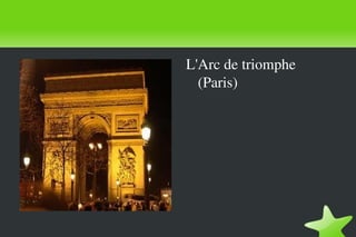 L'Arc de triomphe (Paris)