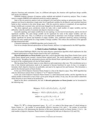 Directed Optimization on Pareto Frontier | PDF