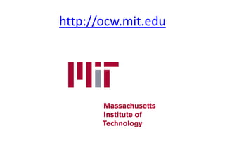 http://ocw.mit.edu
 