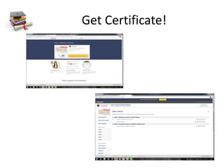 Get Certificate!
 