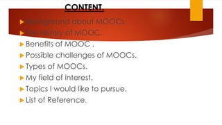 MOOCs | PPT