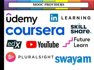 MOOC PROVIDERS
TIME
 