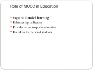 Comprehensive Overview of MOOCs: Features, Types, and Global Platforms ...