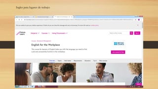 Ingles para lugares de trabajo: