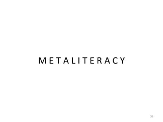 M E T A L I T E R A C Y36