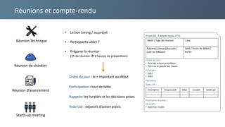 Réunions et compte-rendu
Réunions et compte-renduRéunions et compte-renduRéunions et compte-rendu
 