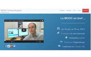 EADTU 2013 - Design and implementation of a project-based MOOC 25-10-2013
