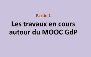 Partie 2
Les données
« massives » dans la
pratique : avancées et
limites
 