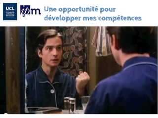 Une opportunité pour développer mes compétences  