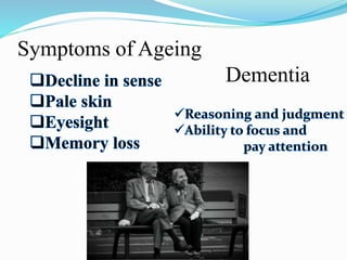 Symptoms of Ageing
Dementia
 