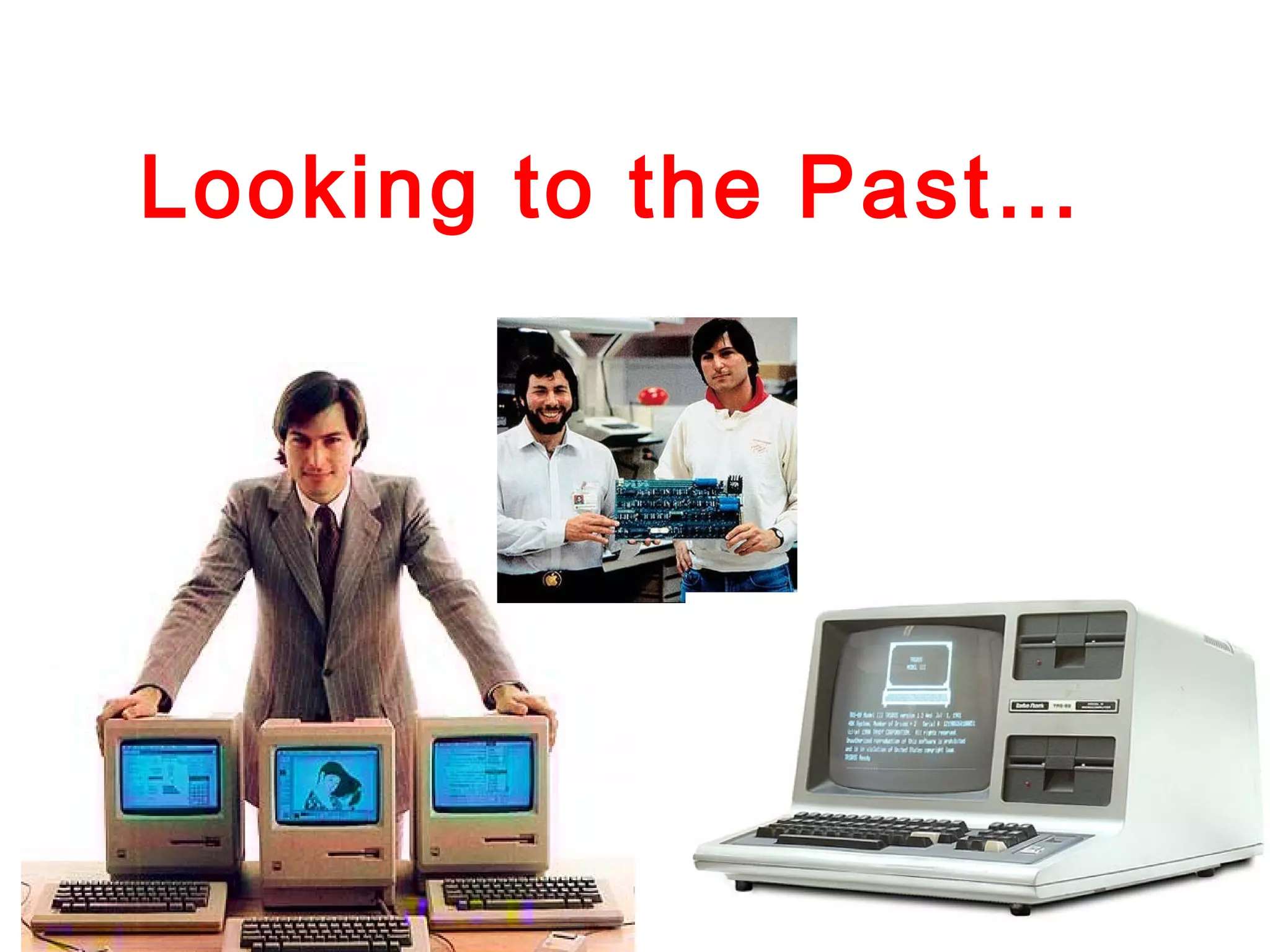 Looking to the Past…

 