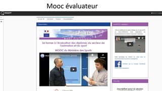 Mooc évaluateur
 