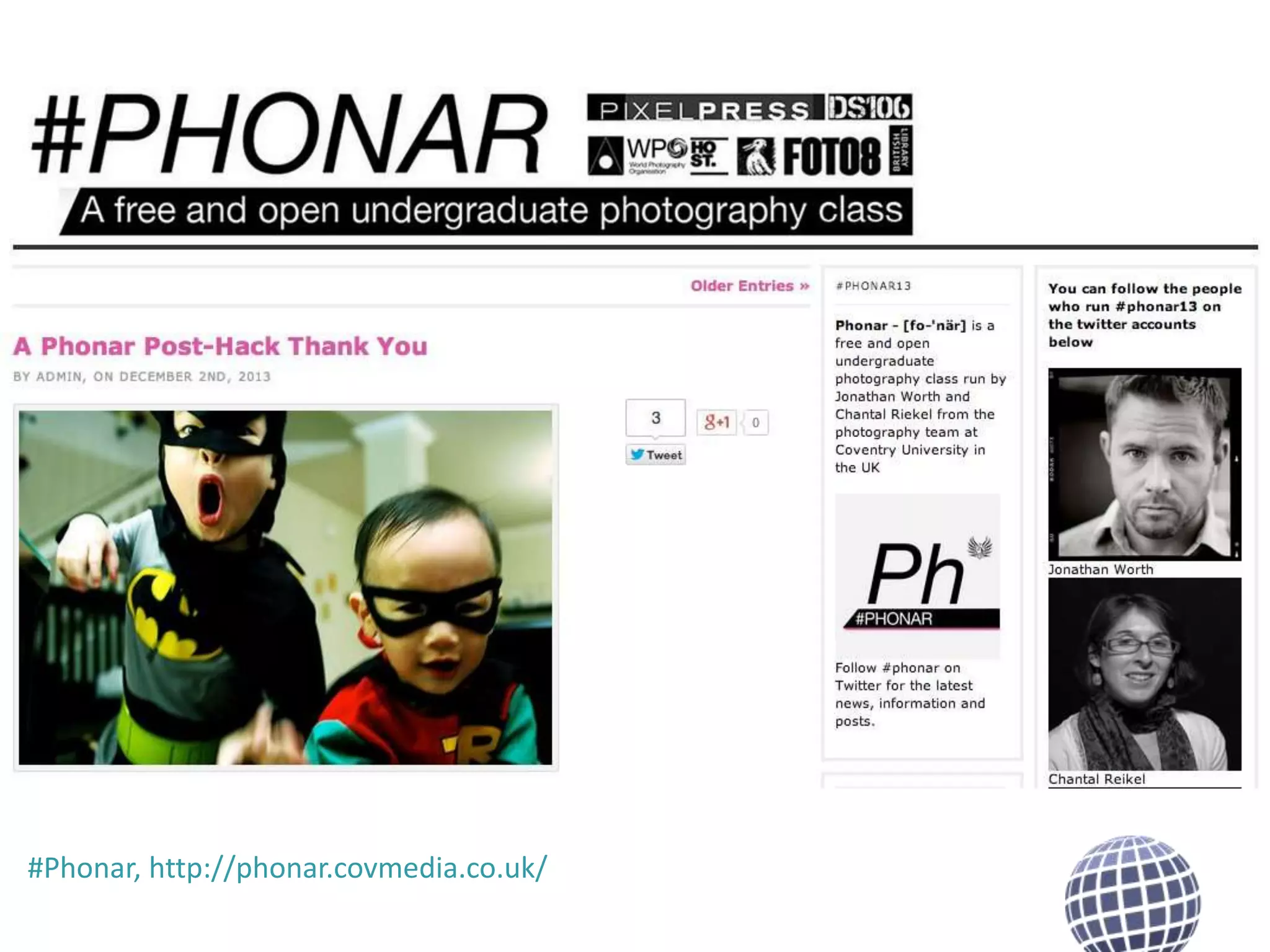 #Phonar, http://phonar.covmedia.co.uk/

 