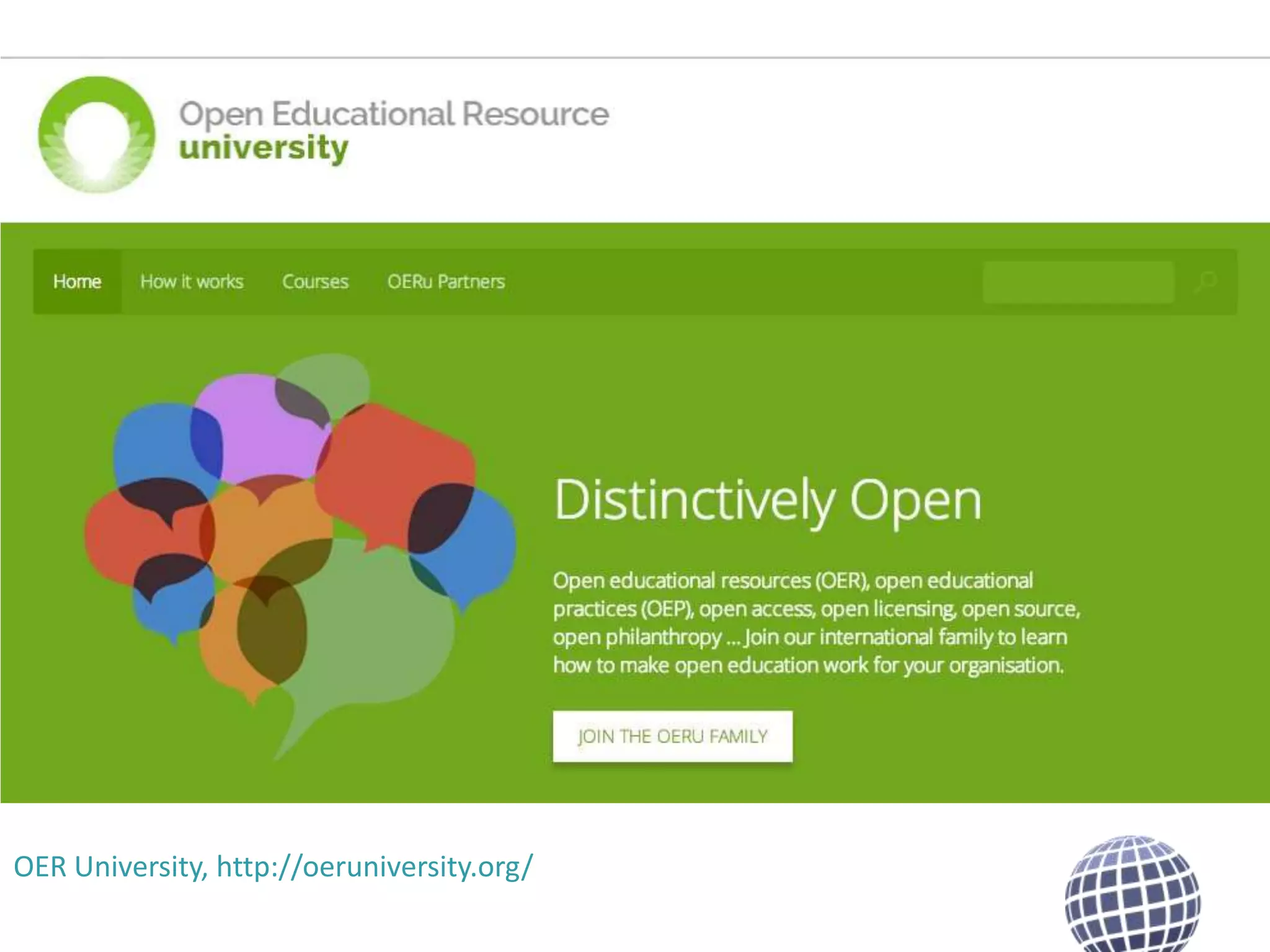 OER University, http://oeruniversity.org/

 