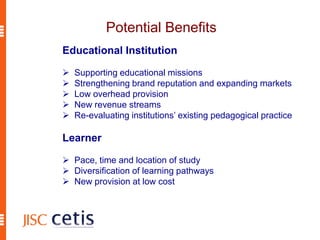 Potential Benefits
Educational Institution
 Supporting educational missions
 Strengthening brand reputation and expandin...