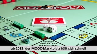 10
ab 2012: der MOOC-Marktplatz füllt sich schnell
 
