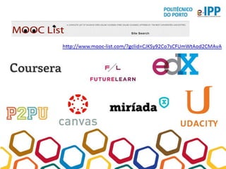 Moocs: Desafios e Oportunidades