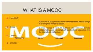 MOOC PRESENTATION | PPTX