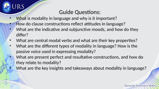 MOOD AND MODALITY REPORT.............pptx