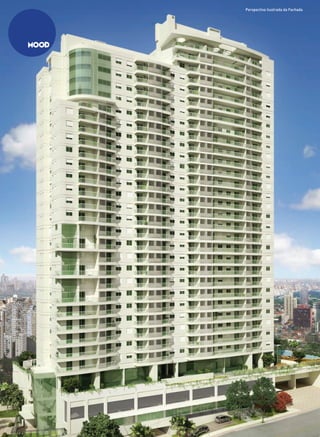 perspectiva ilustrada da Fachada
 