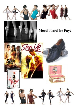 Mood board for Faye
 