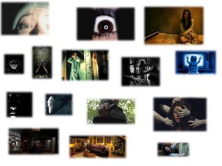 Mood board for the horror genre