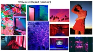 Ultraviolence Digipack moodboard
 
