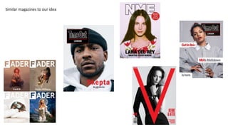 Similar magazines to our idea
 