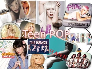 Moodboard of Teen pop