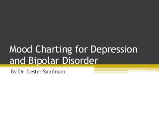 Mood Charting for Depression
and Bipolar Disorder
By Dr. Lester Sandman
 