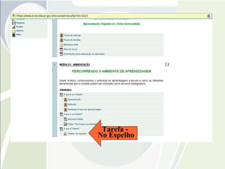 Tarefa -  No Espelho 