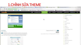 1.CHỈNH SỬA THEME 
 