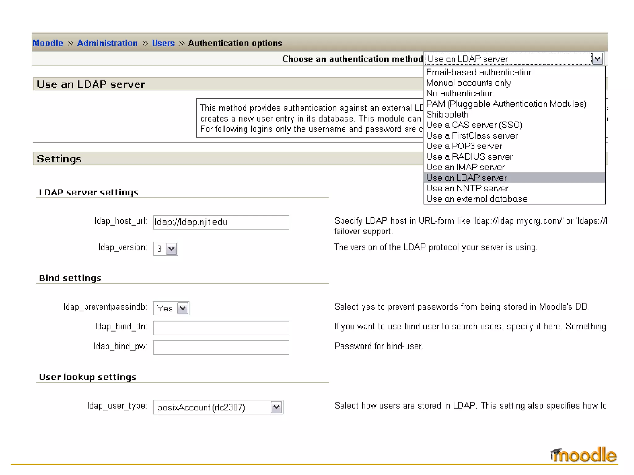 Log InLog In authentication using LDAPauthentication using LDAP
 
