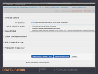 ACCIÓN
Envíos de ejemploCONFIGURACIÓN
 
