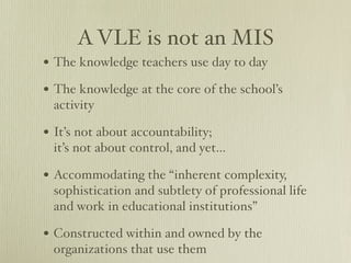 Knowledge Management in Moodle