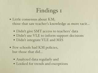 Knowledge Management in Moodle