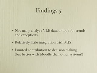 Knowledge Management in Moodle