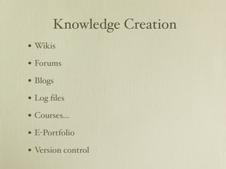 Knowledge Management in Moodle