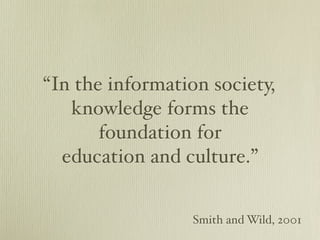 Knowledge Management in Moodle