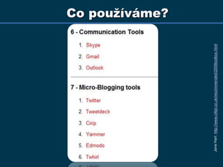 Co použijeme?AplikaceGoogle Apps pro školy (CZ)