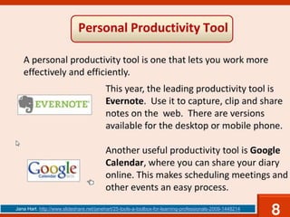 Co používáme?Jane Hart. http://www.c4lpt.co.uk/recommended/2009toolbox.html