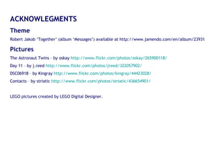 Created by: Tomaz Lasic http://tomazlasic.net   (The home of “ 2 Minute Moodles “) Creative Commons Attribution-Non-Commercial-Share Alike 3.0 Unported Licence.  [email_address]   Twitter  @lasic September 2008  Updated March 2010 