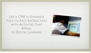 Moodle for Digital Natives