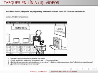 Aplicació d'un entorn virtual d'aprenentatge a l'educació secundària 