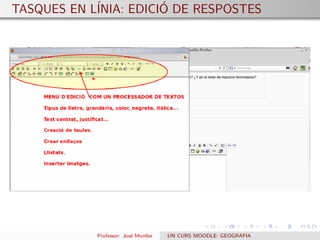 Aplicació d'un entorn virtual d'aprenentatge a l'educació secundària 