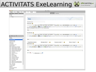 ACTIVITATS ExeLearning
 