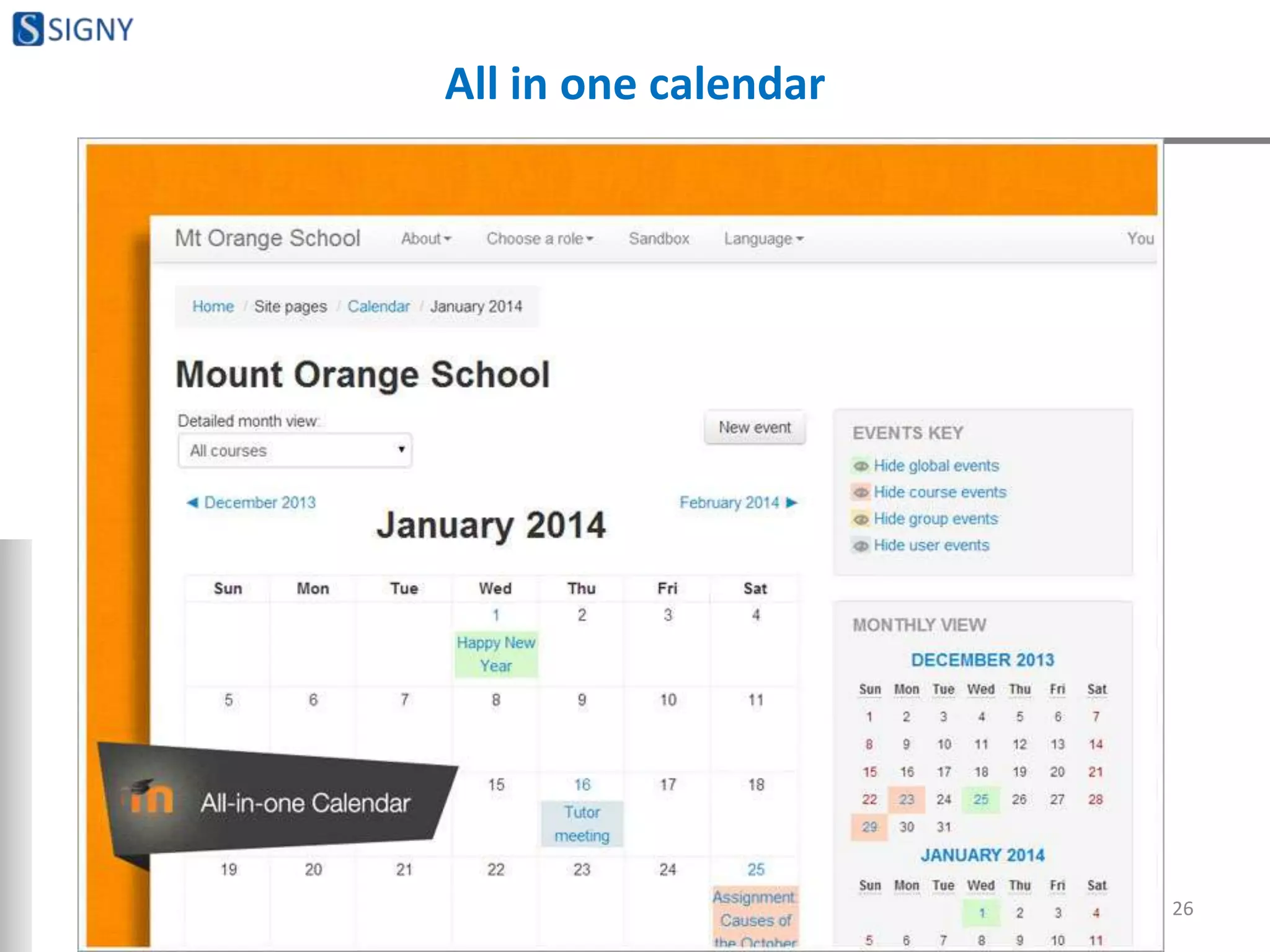 All in one calendar
26
 