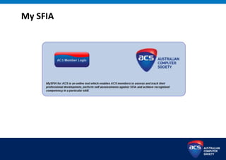 My SFIA
 