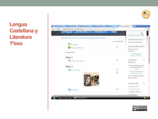 Lengua
Castellana y
Literatura
1ºeso
 