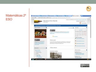 Matemáticas 2º
ESO
 